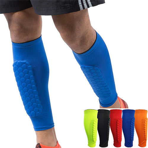 Benken Custom Football Leg Strap Guard Brace Support Pads Calf Compression Sleeve Soccer Shin Guard