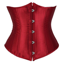 Load image into Gallery viewer, SEXY Gothic Underbust Corset and Waist cincher Bustiers Top Workout Shape Body Belt Plus size Lingerie S-6XL