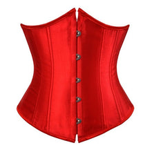 Load image into Gallery viewer, SEXY Gothic Underbust Corset and Waist cincher Bustiers Top Workout Shape Body Belt Plus size Lingerie S-6XL
