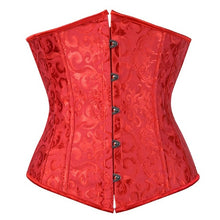 Load image into Gallery viewer, SEXY Gothic Underbust Corset and Waist cincher Bustiers Top Workout Shape Body Belt Plus size Lingerie S-6XL
