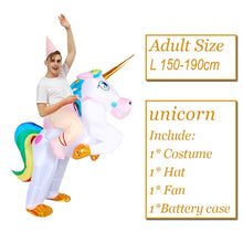 Laden Sie das Bild in den Galerie-Viewer, Adult Kids Inflatable Dinosaur Costume T REX women Men Costumes dinosaur Alien Halloween Party Fancy Dress suit Carnival Cosplay